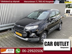 Ford EcoSport - 1.0 EcoBoost Titanium 133Dkm.NAP, Clima, Stoelvw, Voorruitvw, CC, PDC, Navi, LM, z.g.a.n.