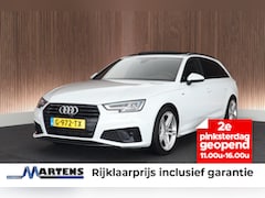 Audi A4 Avant - 40 TFSI 190pk Sport S line black edition Trekhaak 360Camera Panoramadak Stoelverwarming Ke