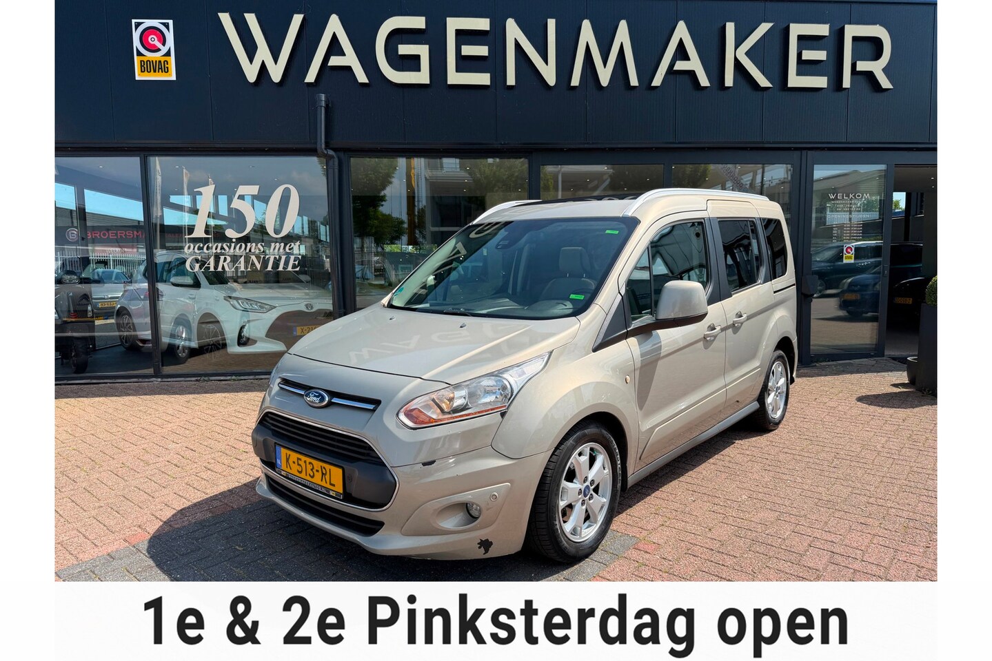 Ford Tourneo Connect Compact - 1.0 Trend Edition Cruise|Trekhaak - AutoWereld.nl