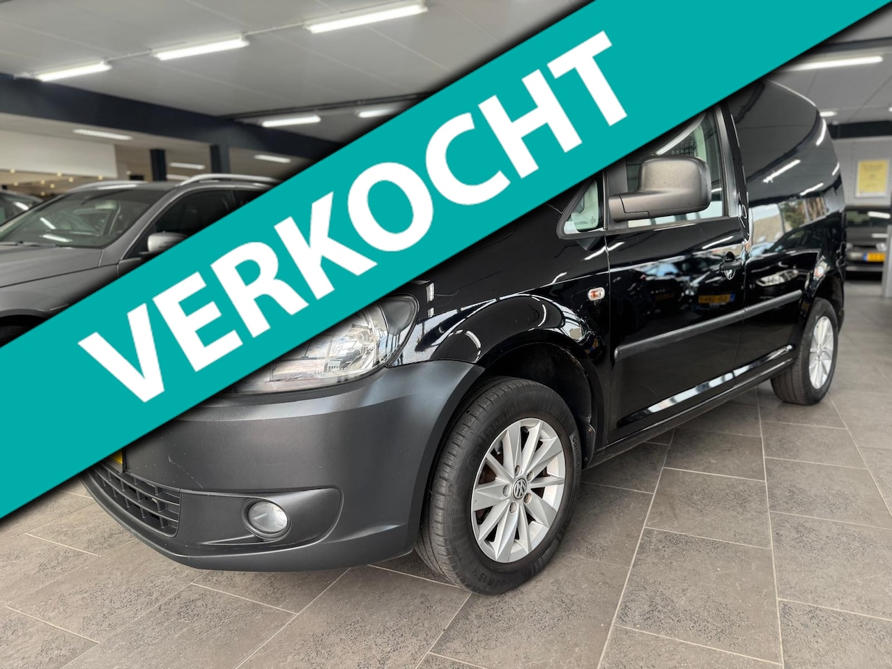 Volkswagen Caddy - 1.6 TDI BMT marge airco cruise controle lm-velgen elektrische pakket trekhaak start&stop - AutoWereld.nl