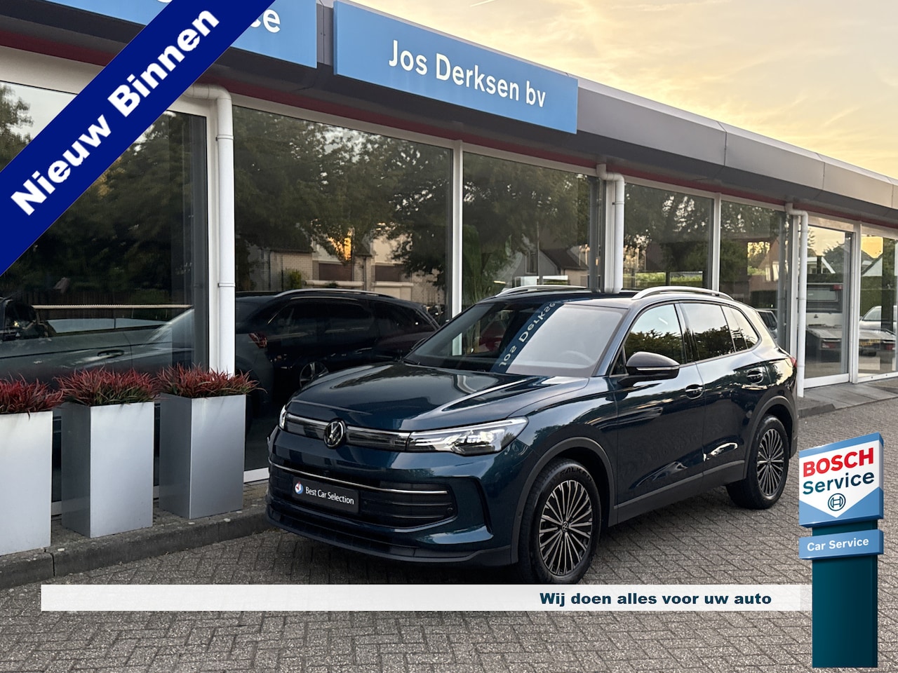Volkswagen Tiguan - 1.5 eTSI 150PK Goal Automaat - Nav | CarPlay | Parkassist | 360 Camera | Stoel/stuurverw. - AutoWereld.nl