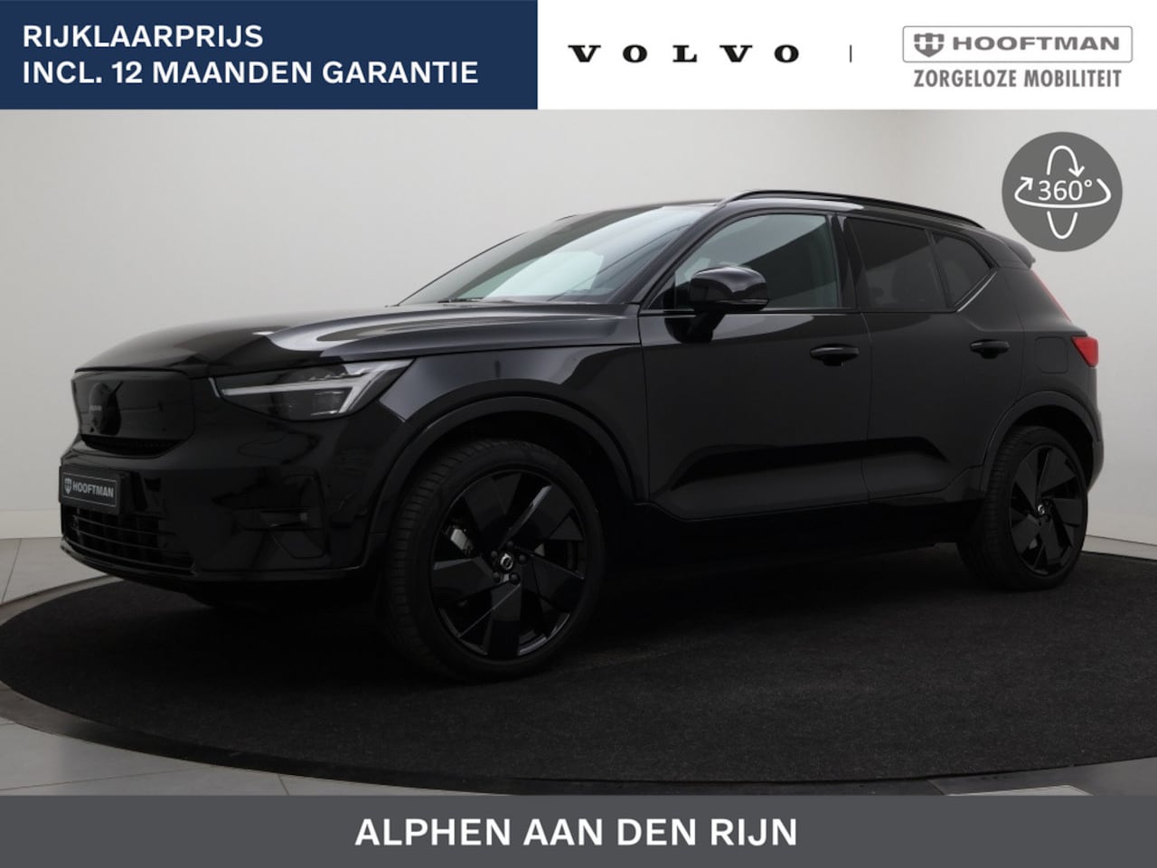 Volvo EX40 - EXTENDED RANGE PLUS BLACK EDITION 20INCH 360GR CAM PIXEL-LED - AutoWereld.nl
