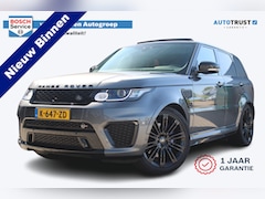 Land Rover Range Rover Sport - 5.0 V8 Supercharged SVR | 551PK | Panorama dak | Carbon interieur | Luchtvering | Meridian