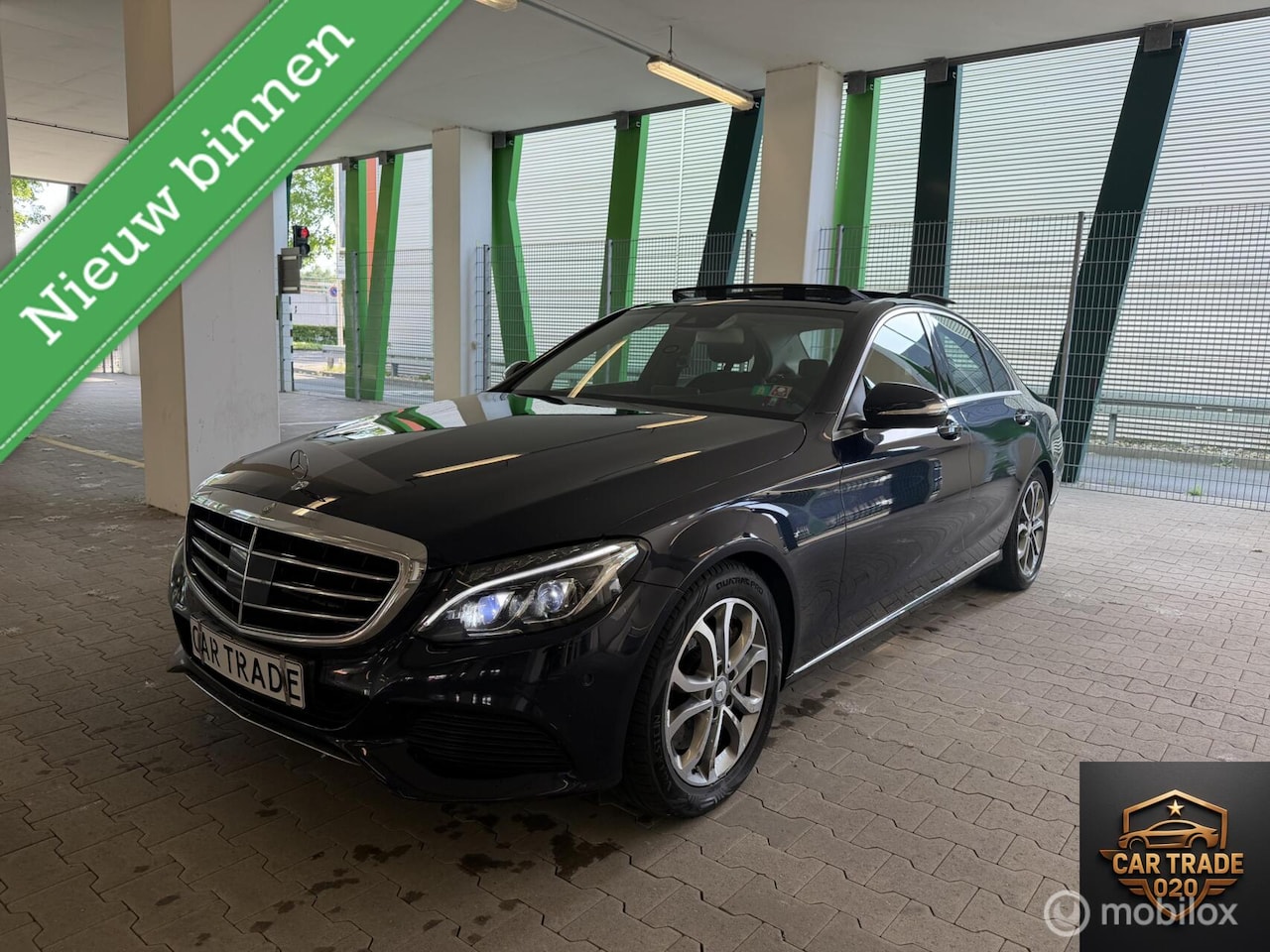 Mercedes-Benz C-klasse - 350 e Pano|Leder|Navi|Luchtvering - AutoWereld.nl