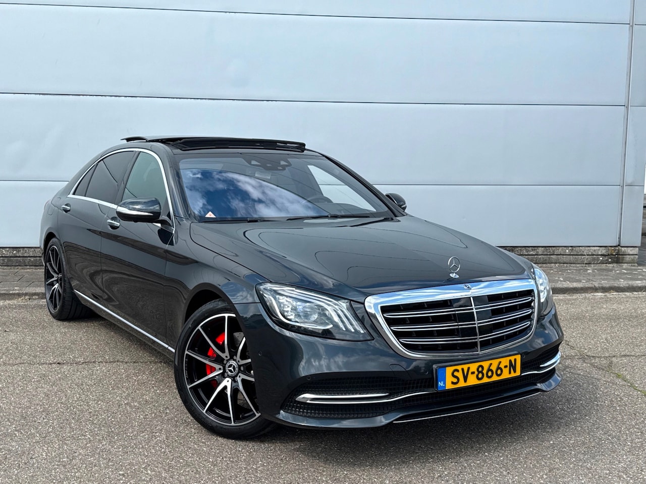 Mercedes-Benz S-klasse - S350d Lang Premium Plus 286PK (bj 2018) FACELIFT|HuD|PANO|FULL - AutoWereld.nl
