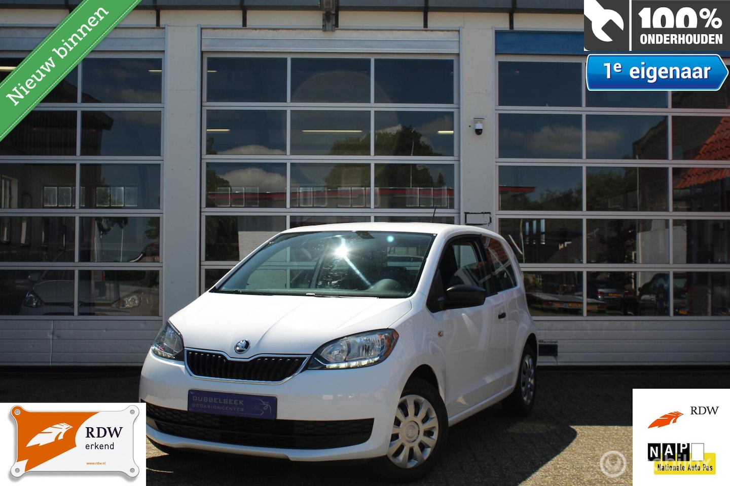 Skoda Citigo - 1.0-12V *55KW/75PK* *FACELIFT MODEL* *ACTIVE/AMBITION* *LEDDAGRIJVERLICHTING* *AIRCONDITIO - AutoWereld.nl