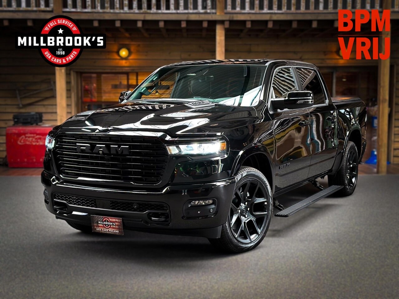 Dodge Ram 1500 - 3.0 Hurricane Premium Laramie Night, BPM VRIJ, bomvol, luchtvering, passenger display, pan - AutoWereld.nl