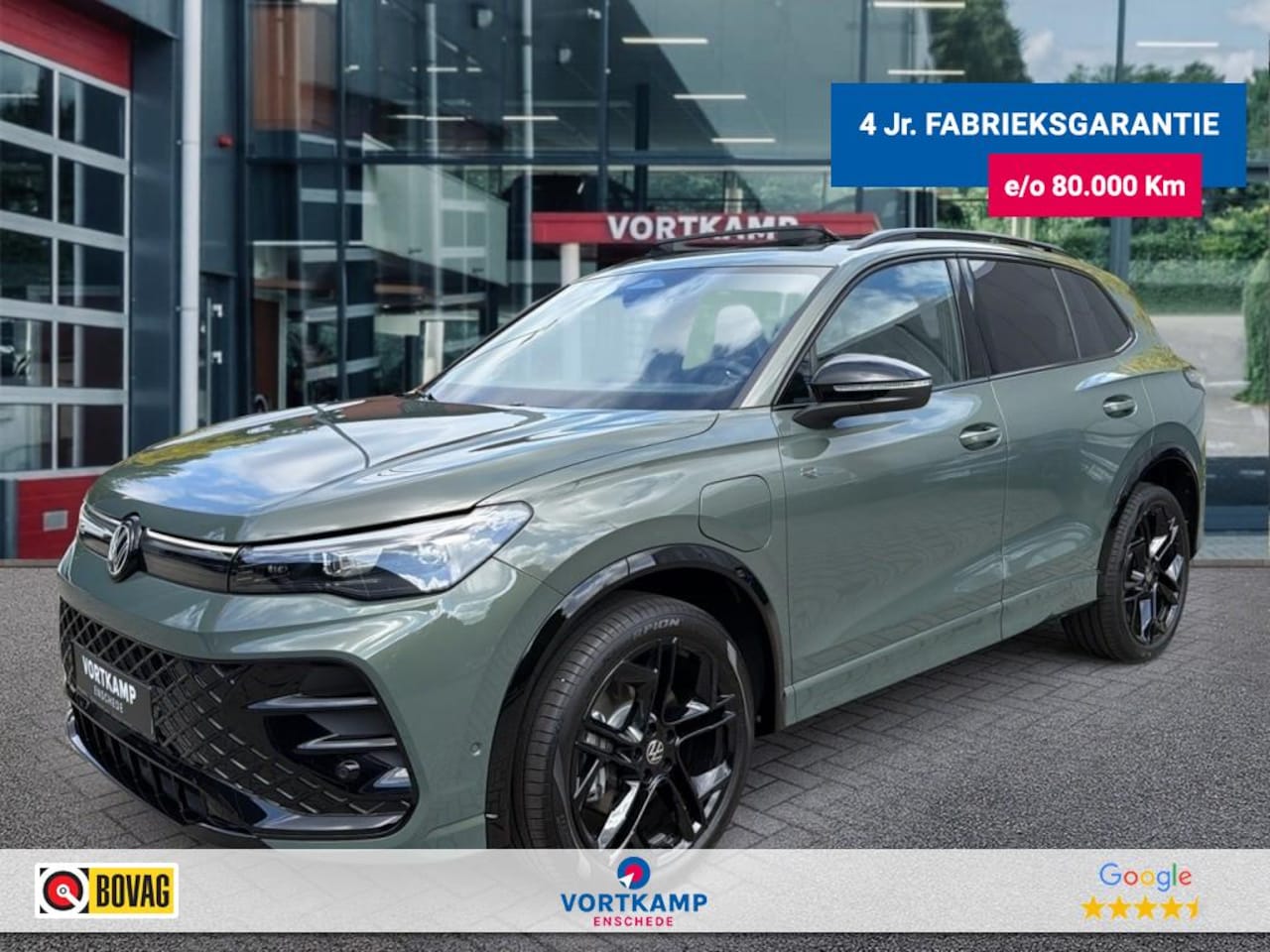 Volkswagen Tiguan - 1.5 TSI eHYBRID R-LINE 272PK TREKHAAK/PANO-DAK/ELEK-KLEP/HUD/ACC/STOEL+STUURVERW - AutoWereld.nl