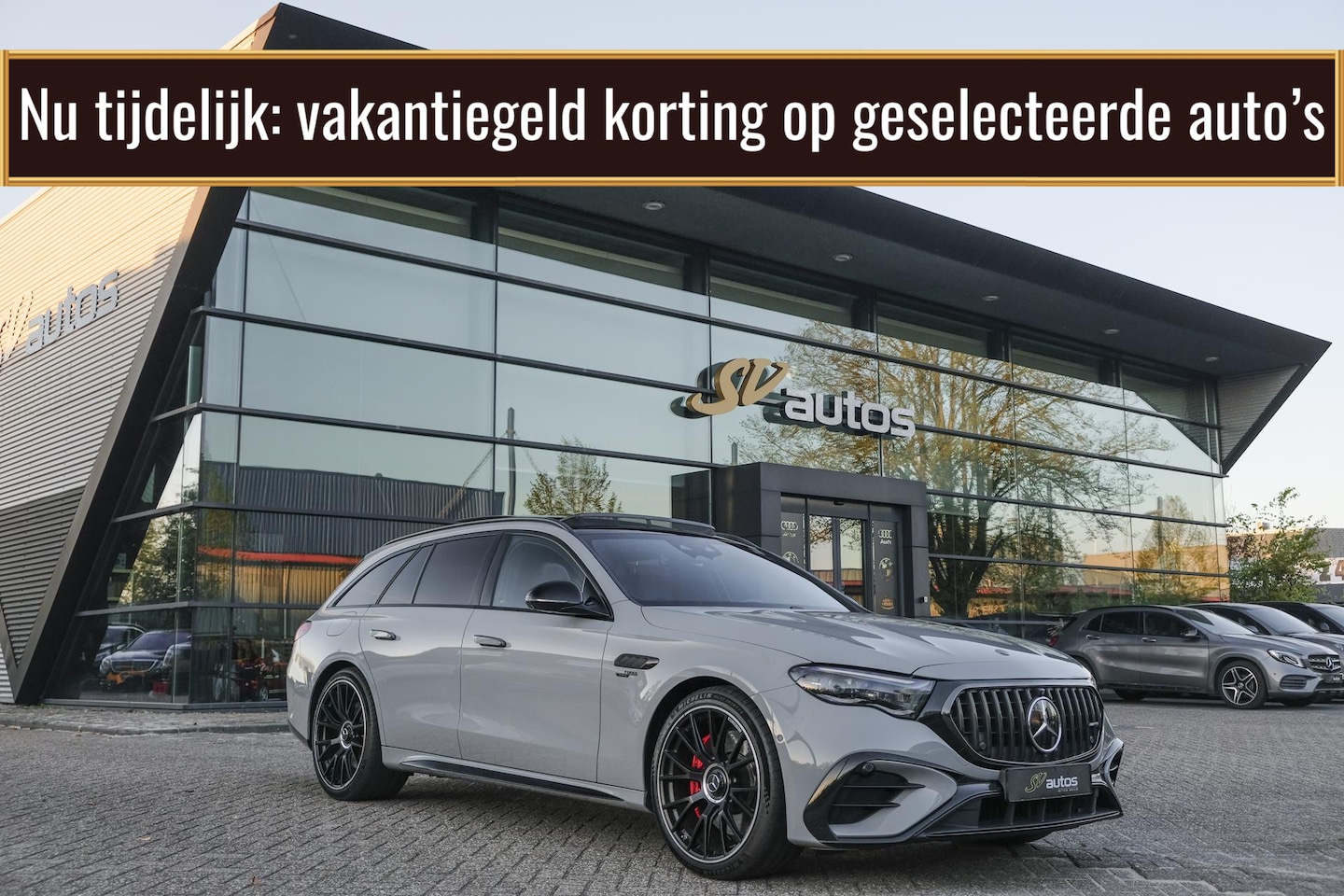 Mercedes-Benz E-klasse Estate - E53 AMG 612pk 4MATIC+ Panoramadak *BTW* Burmester 4d Massage Superscreen Stoelkoeling Trek - AutoWereld.nl
