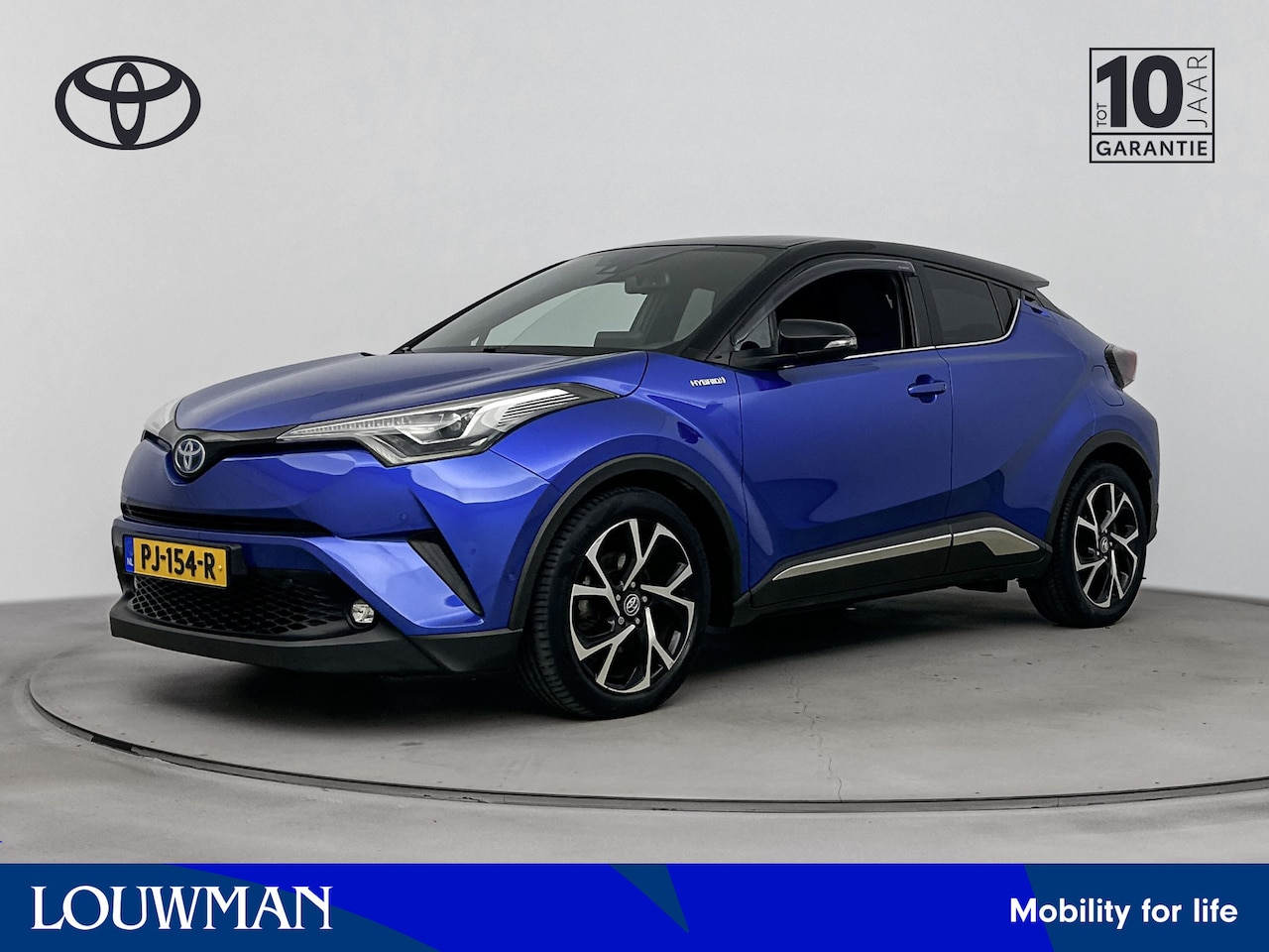 Toyota C-HR - 1.8 Hybrid Bi-Tone Plus | trekhaak | Navigatie | chrome pakket | - AutoWereld.nl