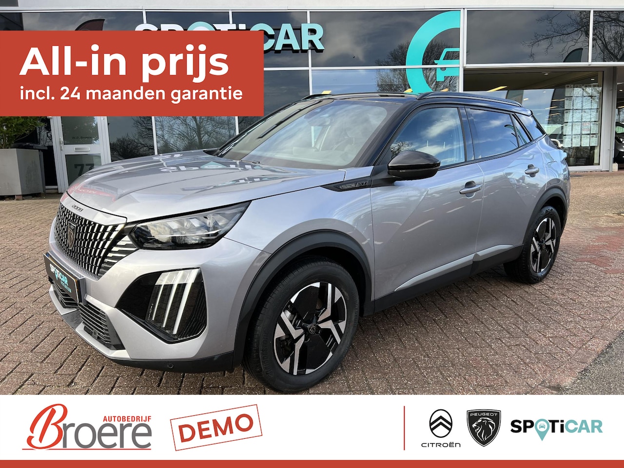 Peugeot 2008 - 1.2 Hybrid 145 GT e-DCS6 Automaat Two tone kleurencombi - AutoWereld.nl