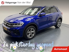 Volkswagen T-Roc - 1.5 TSi DSG R-Line Navigatie-Adapt.Cr.contr-Camera-Carplay-Clima-Parkeersensoren-Lm17''vel