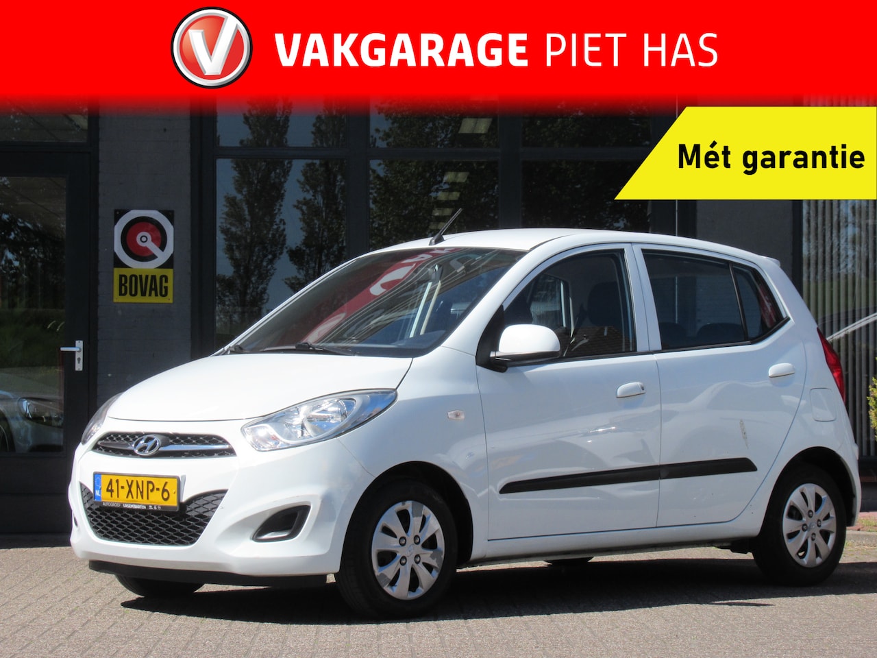 Hyundai i10 - 1.1 i-Drive Cool | Airco | Radio-CD | 5-Deurs | Incl. Garantie | Zuinig | Hoge Instap | - AutoWereld.nl