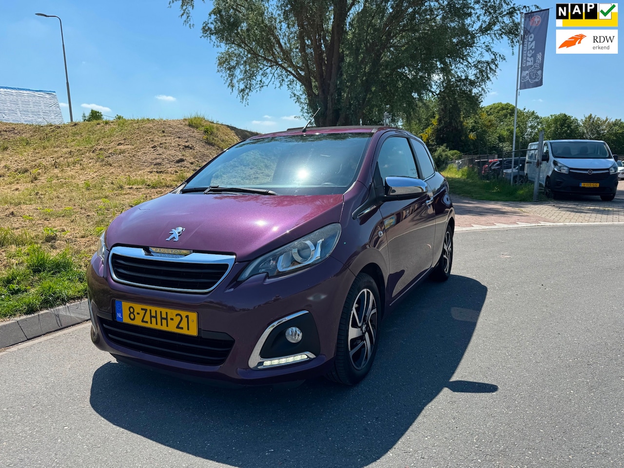 Peugeot 108 - 1.0 e-VTi Allure TOP! Cabrio CarPlay Camera - AutoWereld.nl