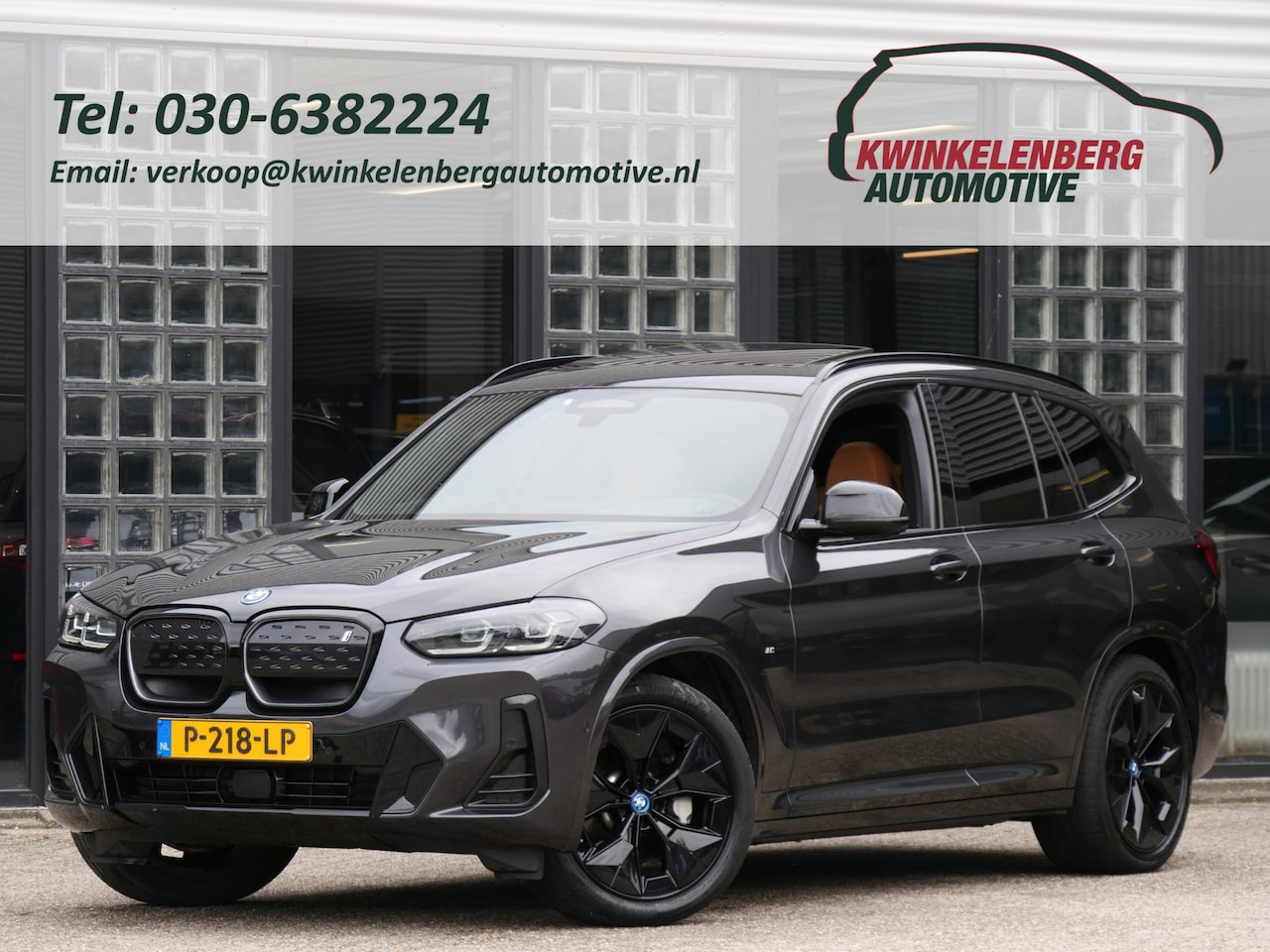 BMW iX3 - LCI 80kWh/ M-SPORT/ PANORAMADAK/ LEER/ SHADOW-LINE/ TREKHAAK/ SOH 96% - AutoWereld.nl