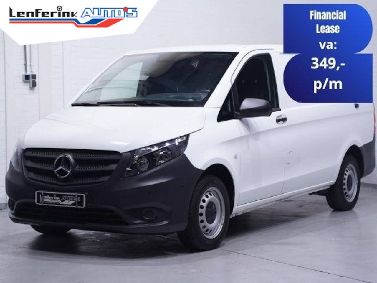 Mercedes-Benz Vito - 116 CDI 163 pk Lang Automaat Navi Apple Carplay Cruise Control, Laadruimte Pakket, PDC V+A - AutoWereld.nl
