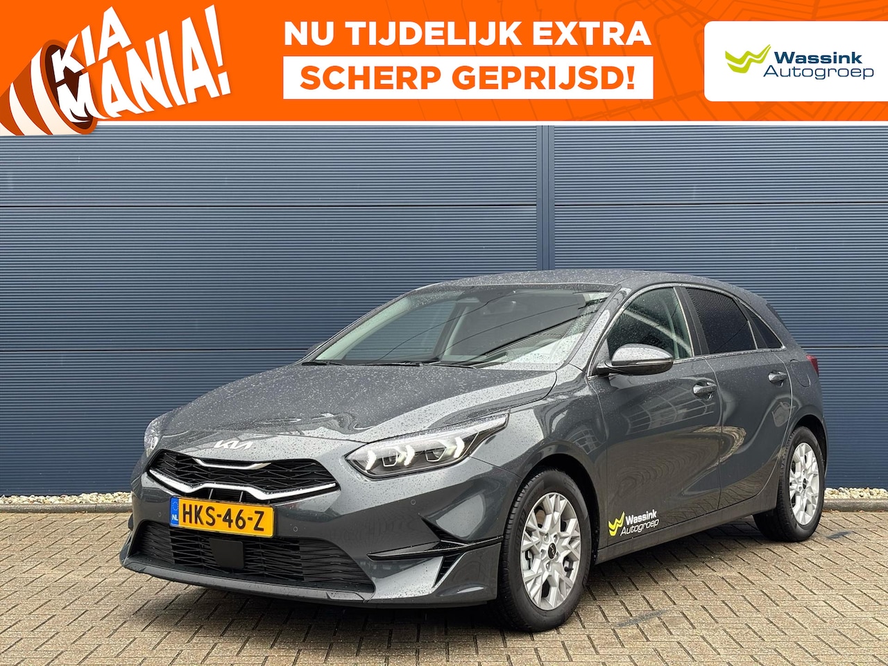 Kia Cee'd - Ceed 1.5 T-GDi 140pk DynamicLine | Privacy Glass | Cruise Control | Navigatie | Apple Carp - AutoWereld.nl