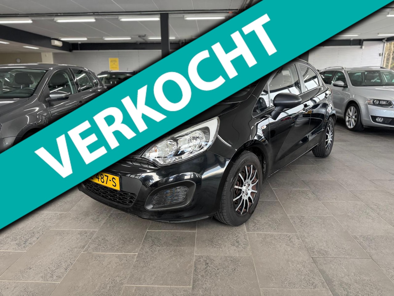 Kia Rio - 1.2 CVVT 5-deurs airconditioning elektrisch pakket lm-velgen goede onderhouden - AutoWereld.nl