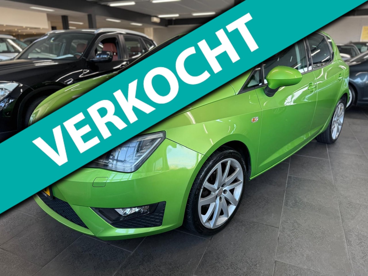 SEAT Ibiza - 1.2 TSI FR automaat xenon led clima cruise controle lm-velgen elektrische pakket - AutoWereld.nl
