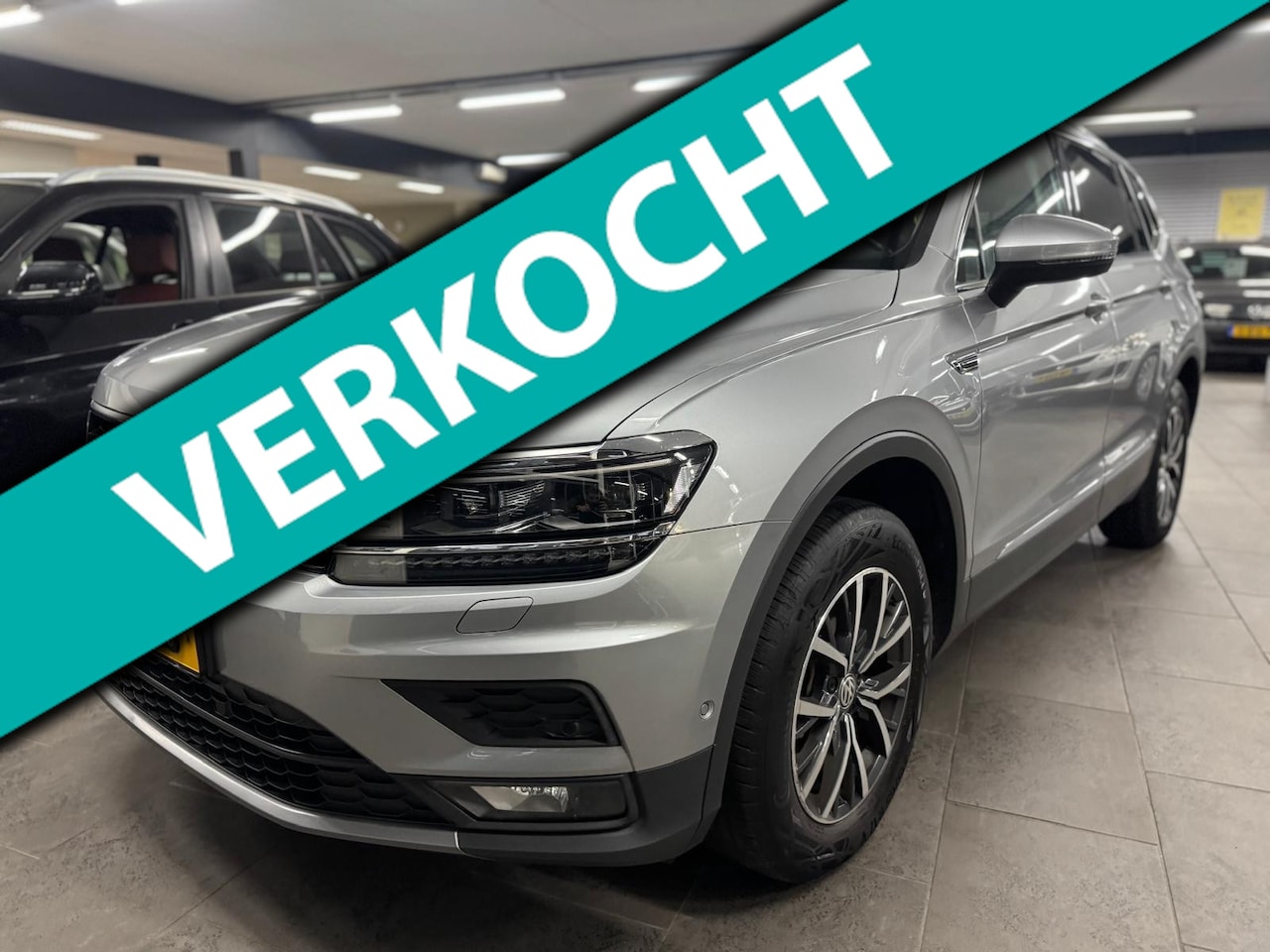 Volkswagen Tiguan Allspace - 1.5 TSI Highline Business R 7p. Navi camera leer clima xenon cruise lm-velgen trekhaak leu - AutoWereld.nl