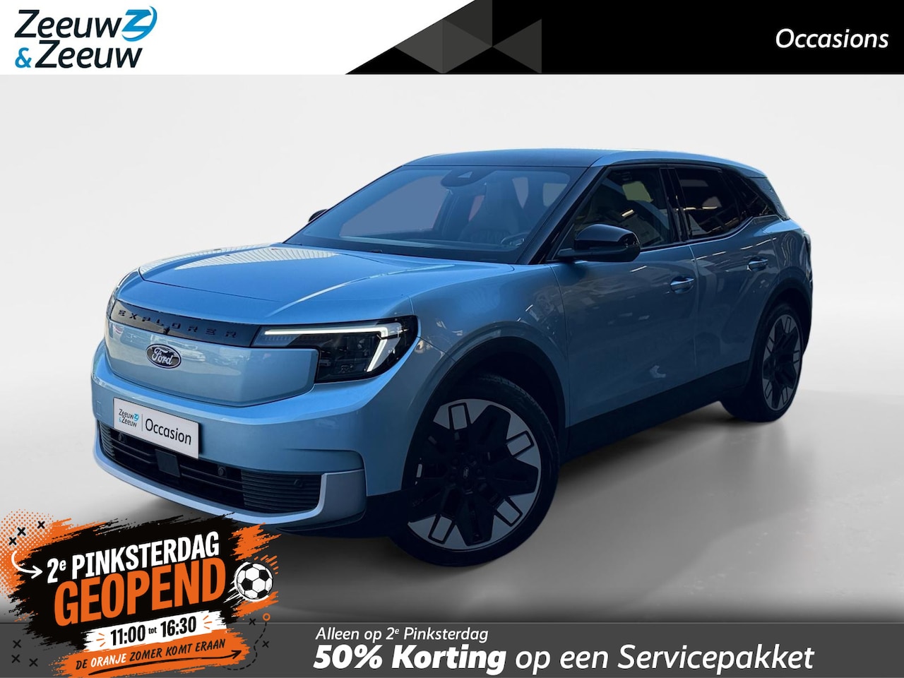 Ford Explorer - Premium Extended Range RWD 77 kWh | Panoramadak | Winter Pack | Adaptive Cruise | Dodehoek - AutoWereld.nl