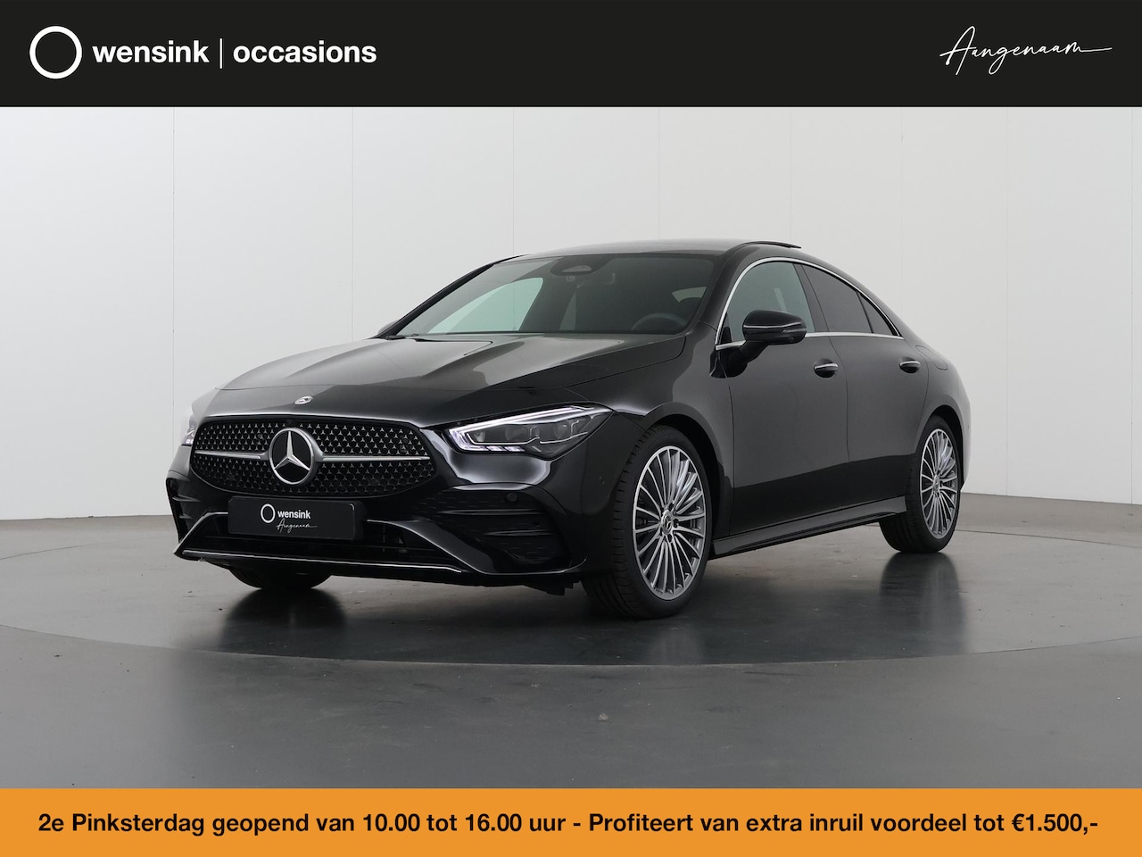 Mercedes-Benz CLA-Klasse - 180 Business Solution AMG | Panoramadak | Burmester | Rijassistentie Pakket | Sfeerverlich - AutoWereld.nl