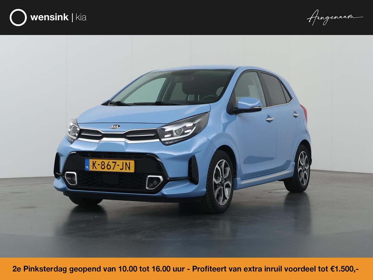 Kia Picanto - 1.0 DPi GT-Line | Navigatie | Parkeercamera | Leder | Apple Carplay/Android Auto | Climate - AutoWereld.nl