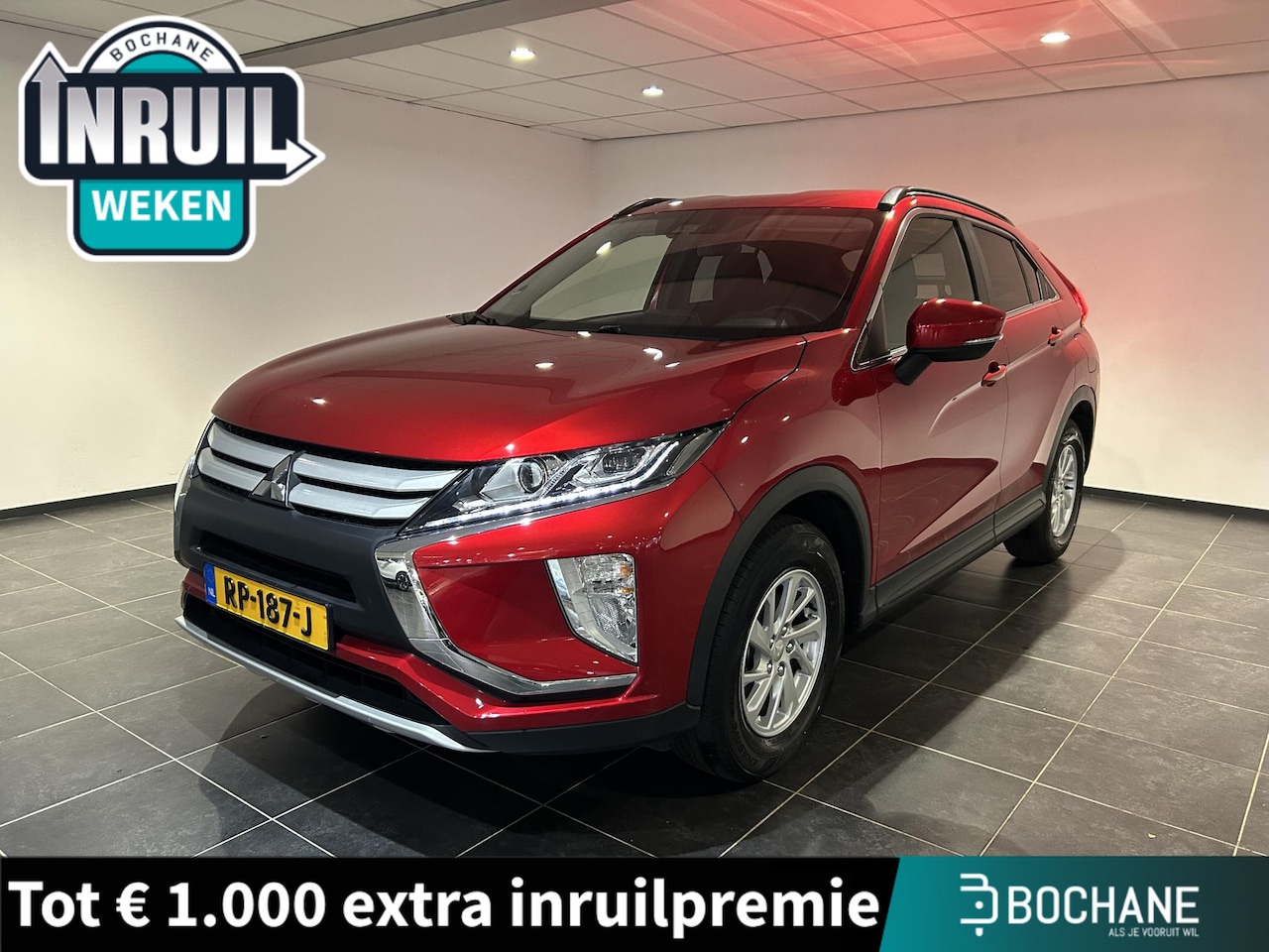 Mitsubishi Eclipse Cross - 1.5 DI-T Pure | Apple Carplay/Android Auto | Trekhaak | Achteruitrijcamera | - AutoWereld.nl