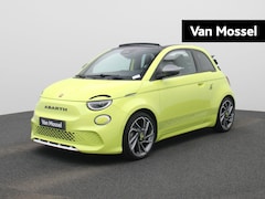 Fiat 500 C - Abarth Scorpionissima 42 kWh | Navigatiesysteem | Parkeersensoren voor + achter | Camera |
