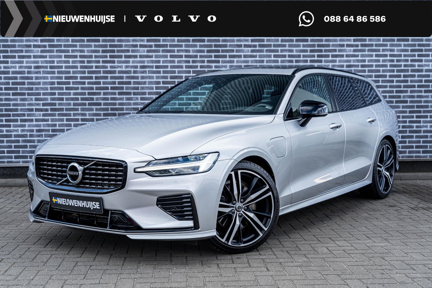 Volvo V60 - 2.0 T6 Twin Engine AWD R-Design | Plug-in Hybrid (PHEV) | Panoramadak | Head-Up Display | - AutoWereld.nl
