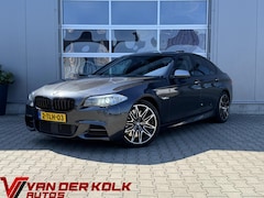 BMW 5-serie - M550xd Automaat 381PK | Leder | Panorama | Adaptive cruise | Camera | Stoelverwarming | Cl