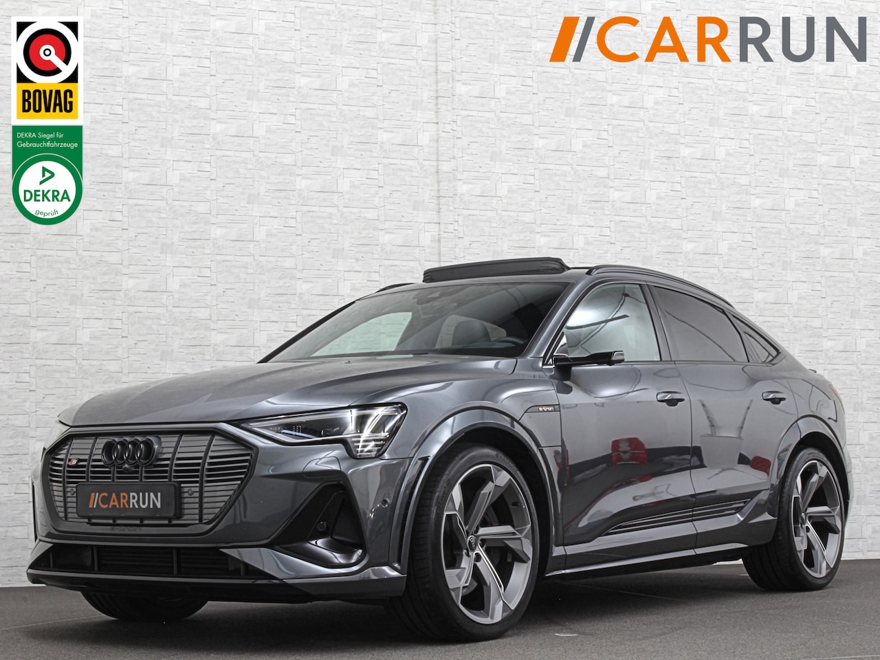 Audi e-tron Sportback - S 504pk | RS-Stoelen | Panorama | 360 Camera | Valcona Leder | ACC | B&O Sound | Luchtveri - AutoWereld.nl