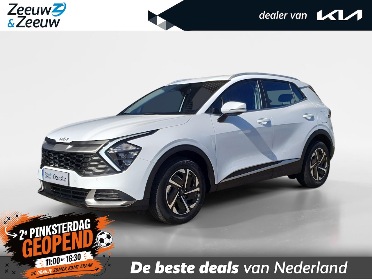 Kia Sportage - 1.6 T-GDi Hybrid DynamicLine | Navigatie | Camera | Parkeersensoren voor en achter | Apple - AutoWereld.nl