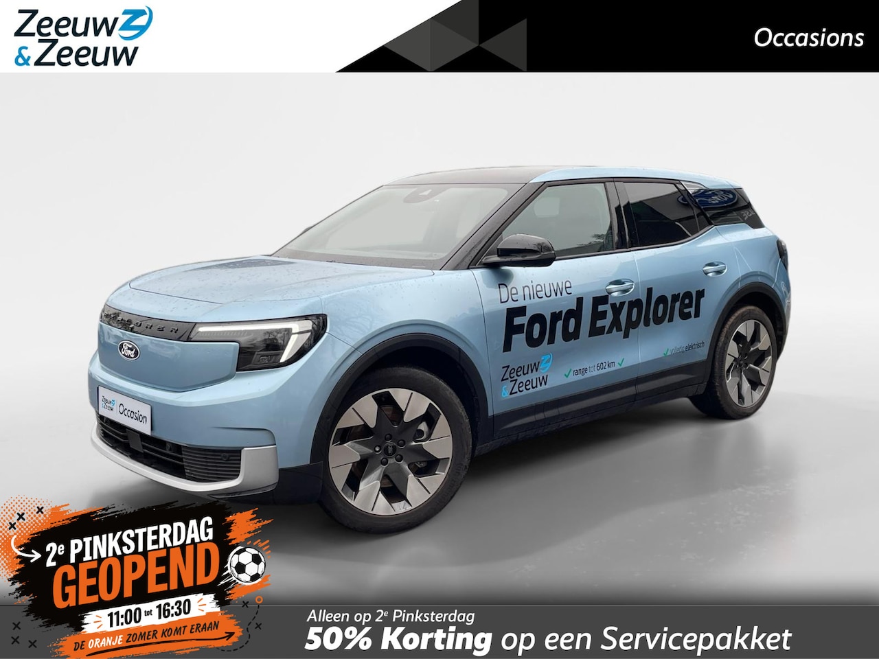 Ford Explorer - Premium Extended Range RWD 77 kWh | Driver Assistance Pack | Panoramadak | B&O | HeadUp Di - AutoWereld.nl