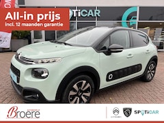 Citroën C3 - C3 1.2 Turbo 110 pk Shine EAT6 Automaat Verwarmde voorstoelen