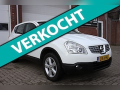 Nissan Qashqai - 1.6 Acenta|Leer|Camera|Navi|Wit|Cruise control|LM Velgen|bluetooth