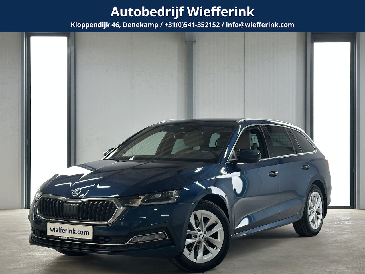 Skoda Octavia Combi - 1.5 e-TSI Business Edition Plus | Led | Leder | Acc | Trekhaak | - AutoWereld.nl