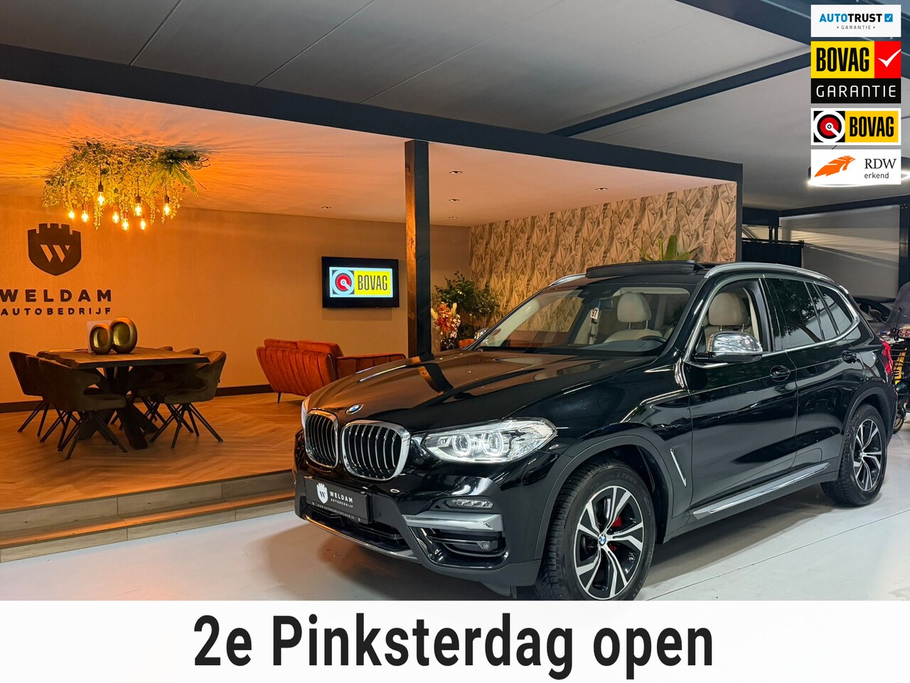 BMW X3 - BMW X3 xDrive20i Executive | Luxury Line | Beige Leder | Pano | 360° Camera | Keyless | De - AutoWereld.nl