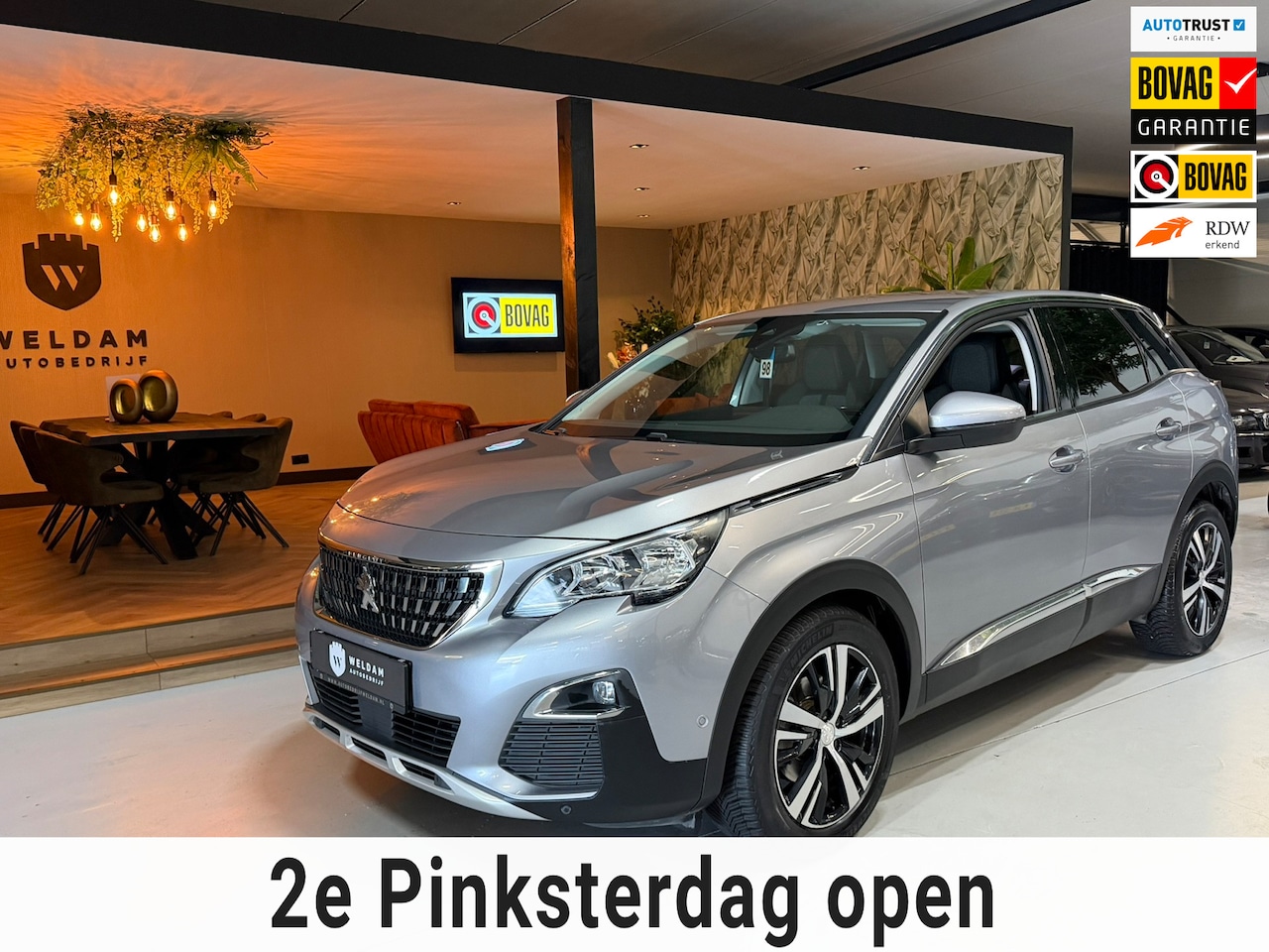 Peugeot 3008 - 1.6 e-THP Allure | 2018 | Automaat | Digitale Cockpit | Keyless | CarPlay | Navi | Sfeerve - AutoWereld.nl