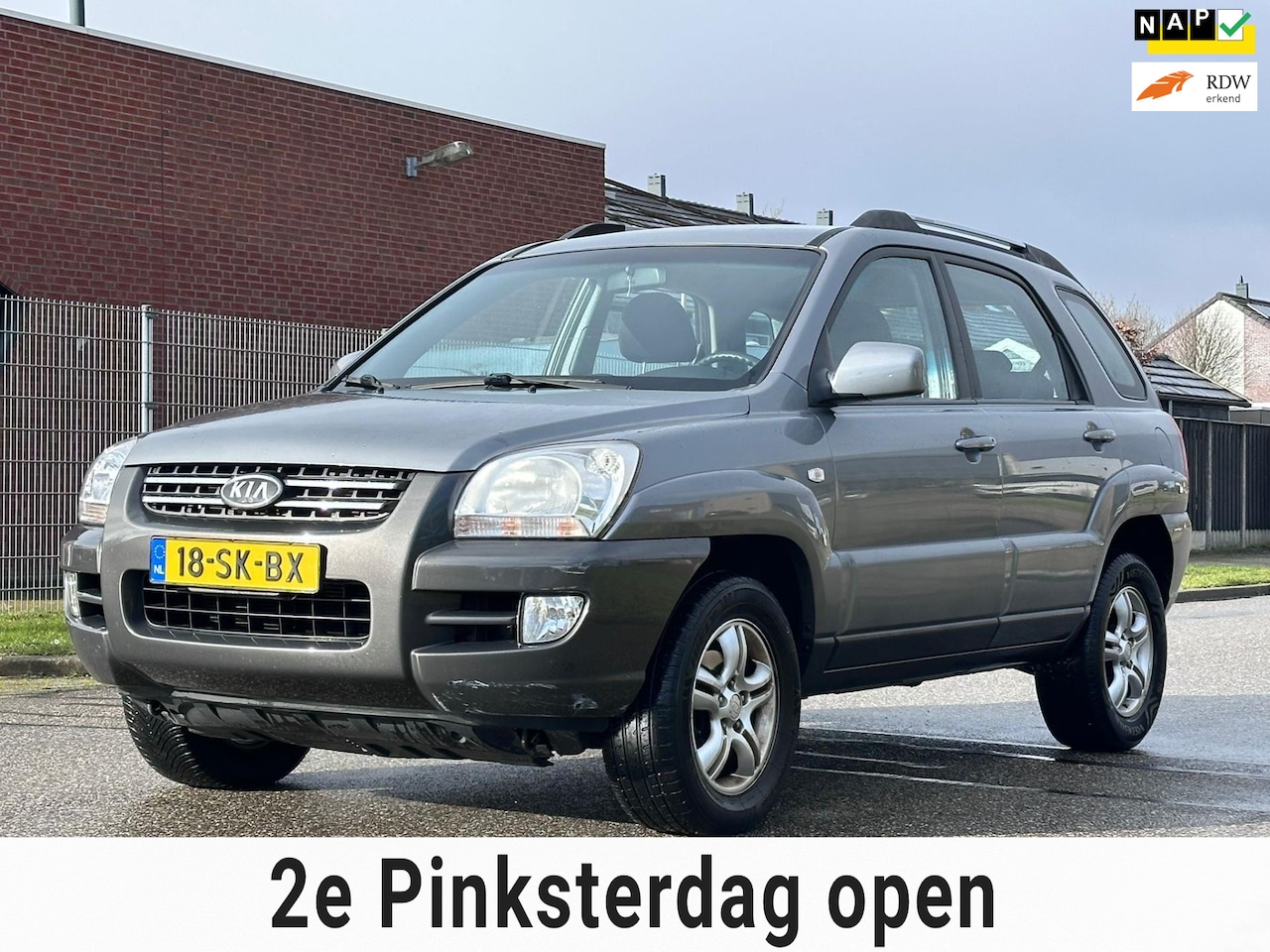 Kia Sportage - 2.0 CVVT Comfort 1e Eigenaar*Cruise*Airco*NAP*LM velgen*Nette auto* - AutoWereld.nl