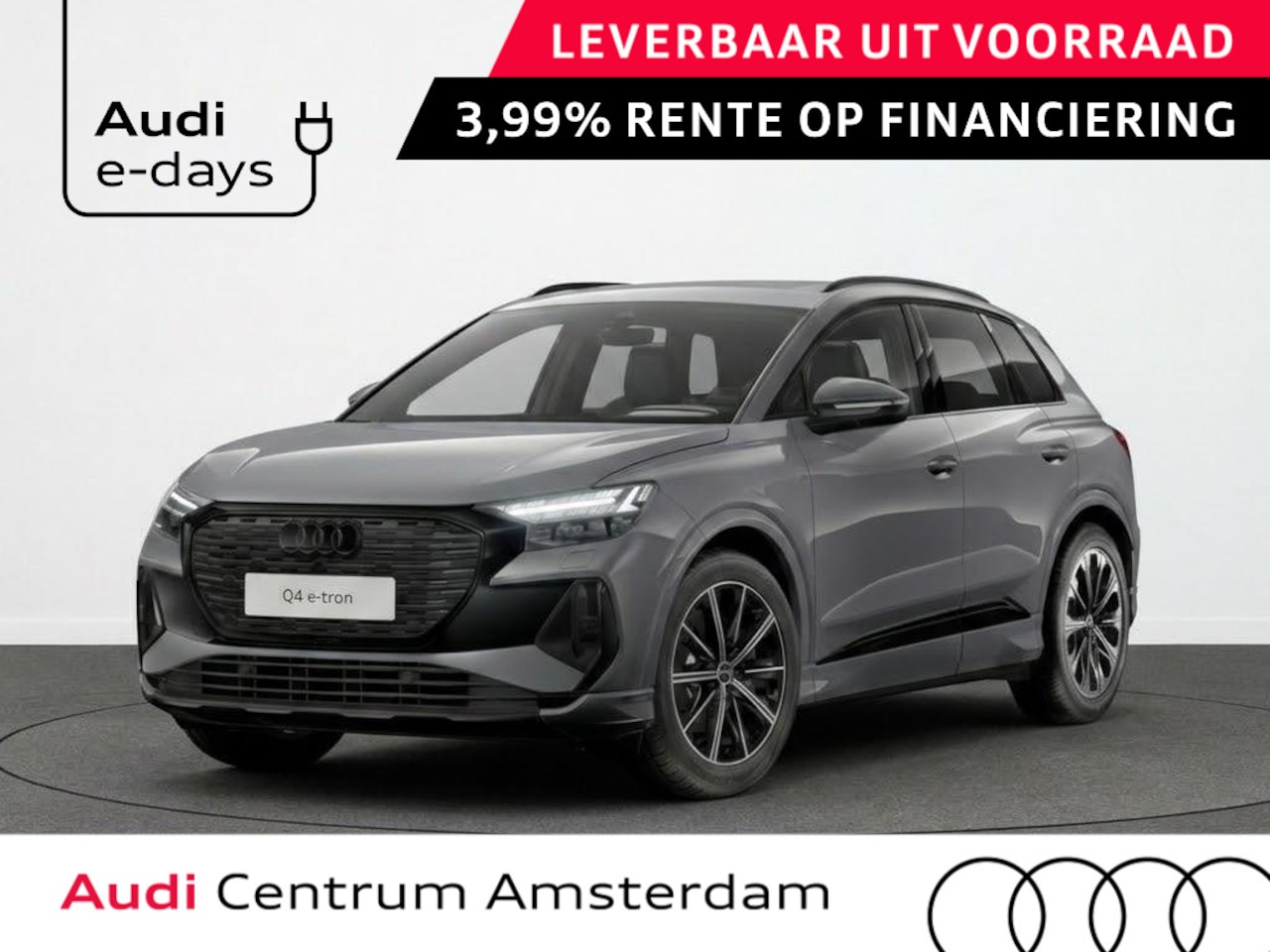 Audi Q4 e-tron - 45 S edition Competition 82 kWh 286 pk | Assistentiepakket plus | Comfortpakket | Glazen p - AutoWereld.nl
