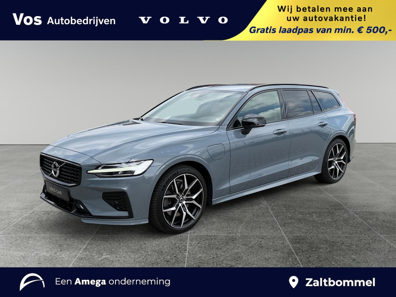 Volvo V60 - T8 Recharge AWD R-Design l Long Range l Trekhaak - AutoWereld.nl