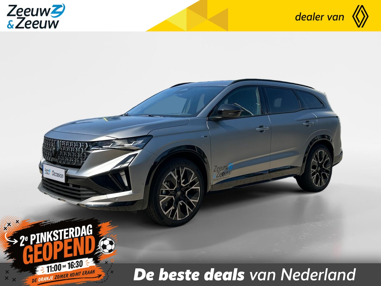 Renault Espace - E-Tech full hybrid 200 esprit Alpine 7p. | Sfeerverlichting | Apple Carplay & Android Auto - AutoWereld.nl
