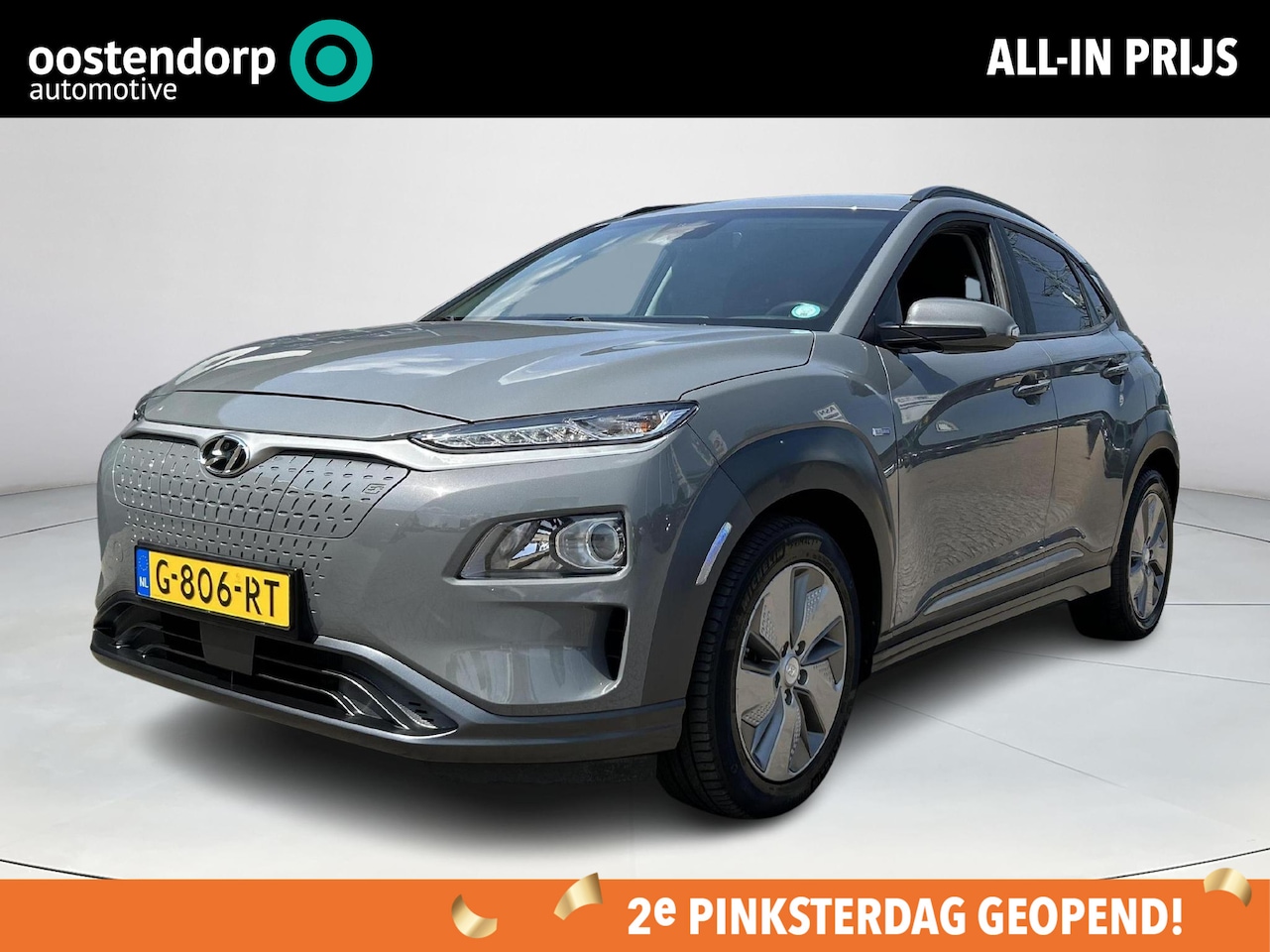 Hyundai Kona Electric - EV Fashion 64 kWh | Parkeercamera | Head up display | Carplay | Cruisecontrol | Rijklaarpr - AutoWereld.nl