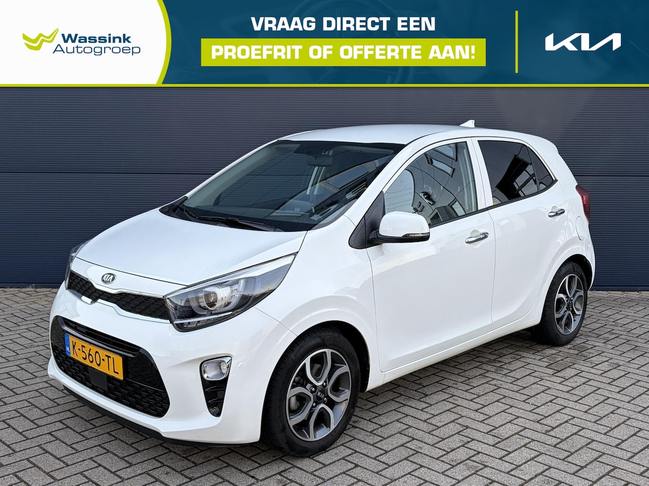 Kia Picanto - 1.0 DPi DynamicPlusLine | Navigatie | Parkeercamera | Climate control | Parkeersensoren | - AutoWereld.nl