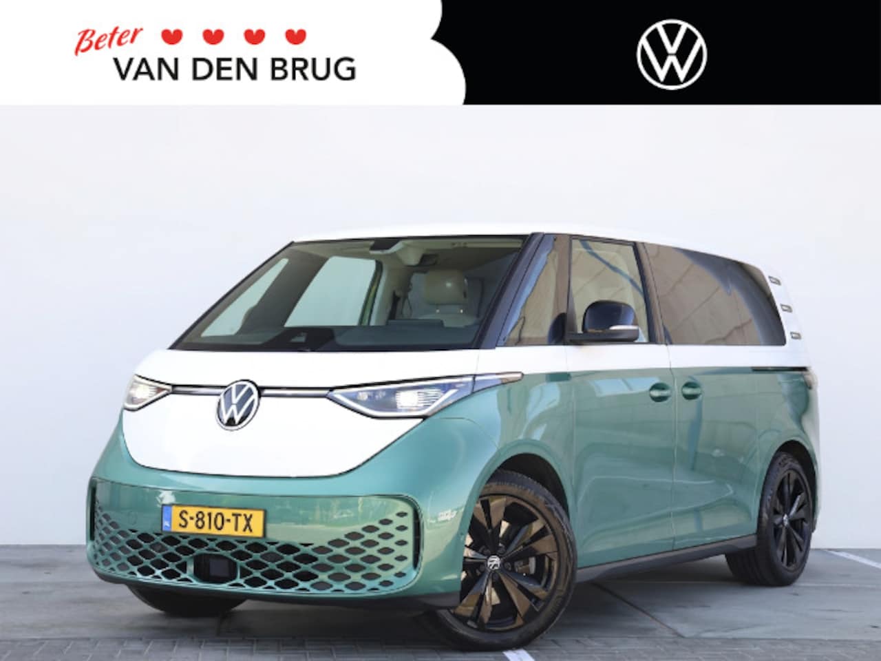Volkswagen ID. Buzz - 1st Max 77kWh 204PK | ACC | LED Matrix | Elektrische Klep | Trekhaak | Stoelverwarming | K - AutoWereld.nl