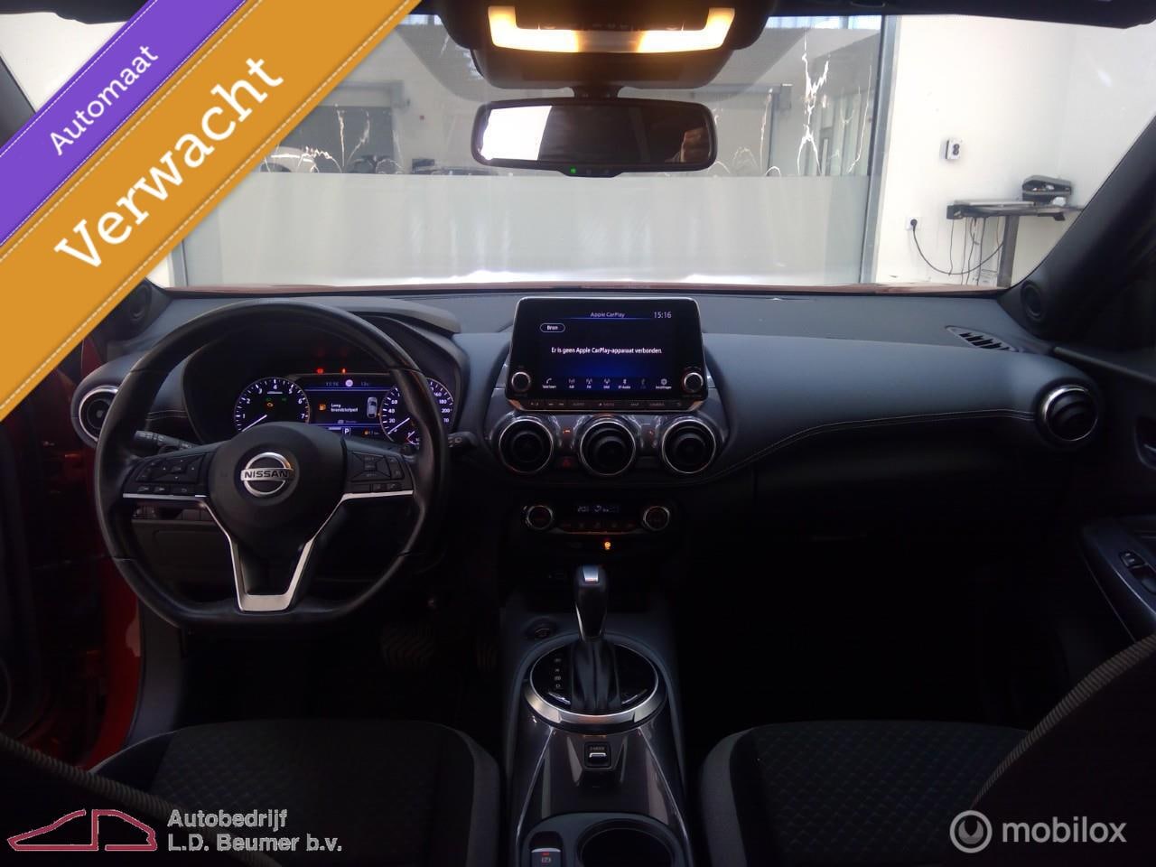 Nissan Juke - 1.0 DIG-T AUT. N-Connecta Navi *NL. 1e EIG., TRKHK, RIJKLAARPRIJS!*