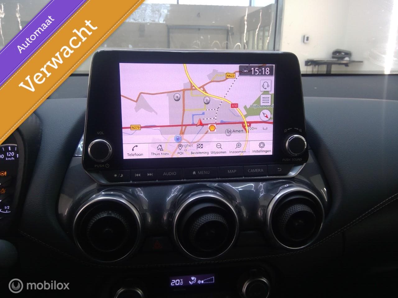 Nissan Juke - 1.0 DIG-T AUT. N-Connecta Navi *NL. 1e EIG., TRKHK, RIJKLAARPRIJS!*