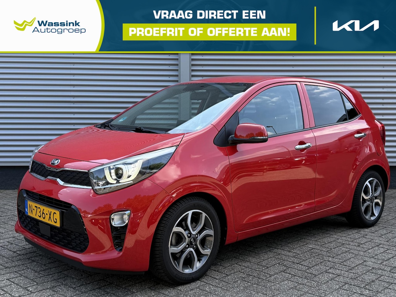 Kia Picanto - 1.0 DPi DynamicPlusLine | Keyless | Navigatie | Climate Control | - AutoWereld.nl