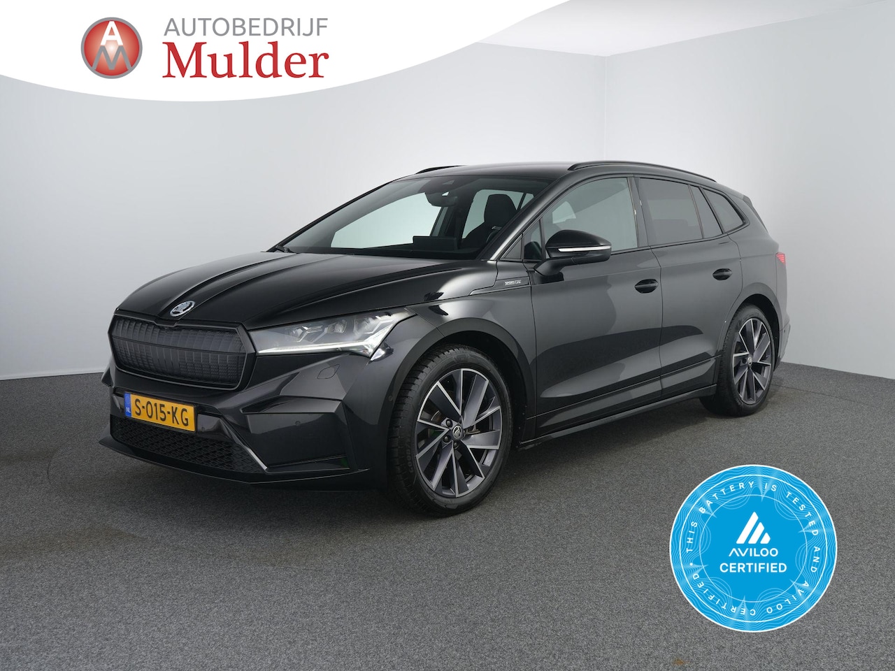 Skoda Enyaq iV - 80 Sportline | SOH 93.3% | Zwenkhaak | Winterpakket | ACC | Camera | - AutoWereld.nl